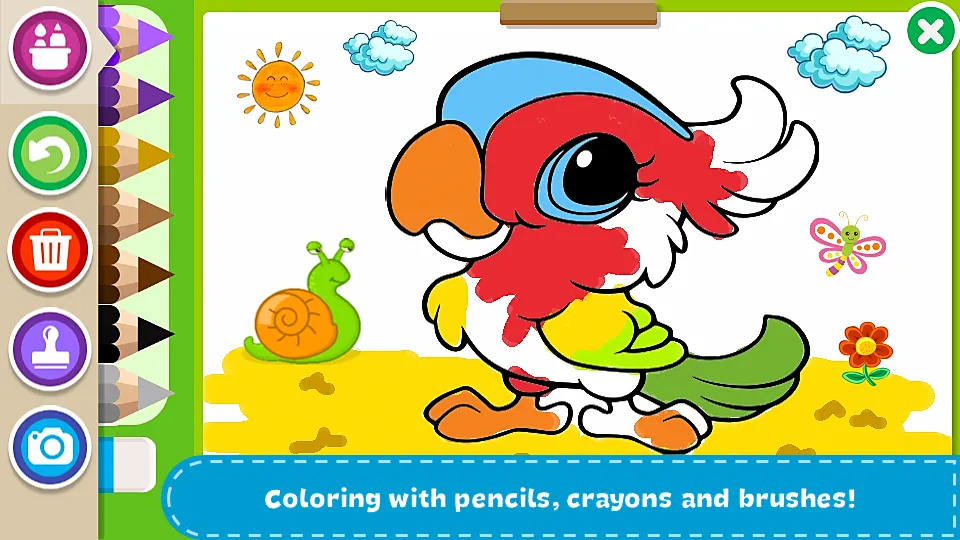 Coloring Book - Kids Paint  [МОД Mega Pack] Screenshot 1