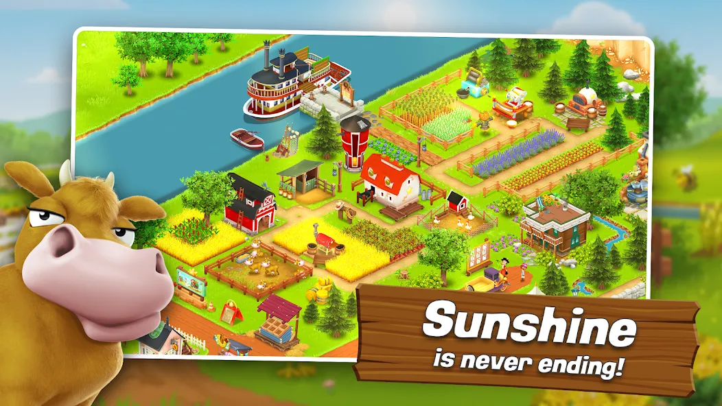 Hay Day (Хей Дей)  [МОД Бесконечные монеты] Screenshot 1