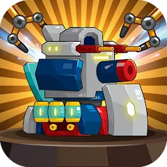 Взлом Mini Robot Tank : idle (Мини Робот Танк)  [МОД Unlocked] - последняя версия apk на Андроид