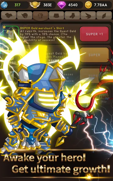 [VIP] +9 Blessing Cash Knight  [МОД Menu] Screenshot 5