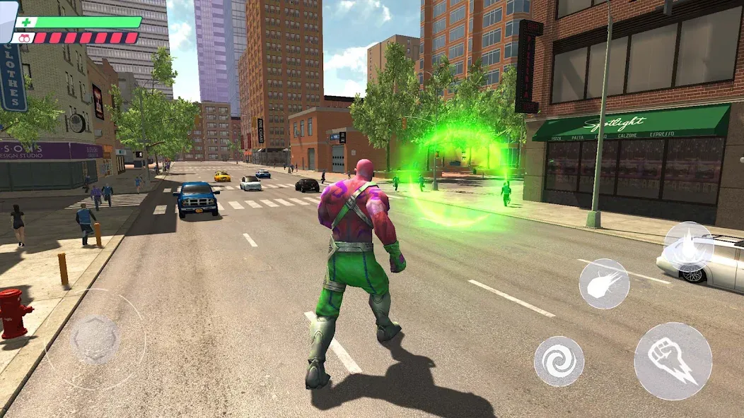 Super City Heroes:Super Battle (упер Герои Города)  [МОД Много денег] Screenshot 1