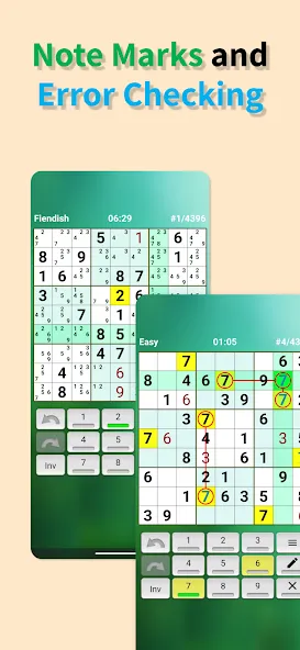 Sudoku offline (Судоку оффлайн)  [МОД Все открыто] Screenshot 4