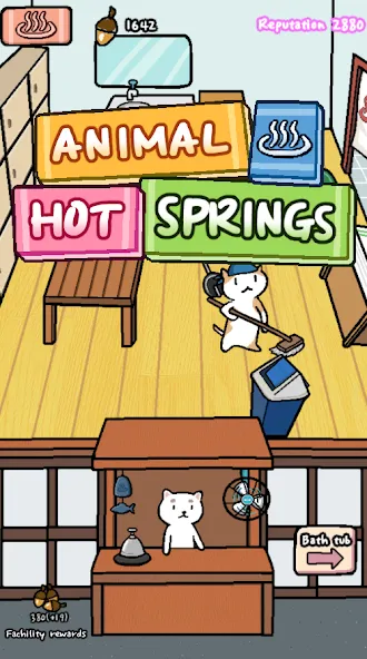 Animal Hot Springs  [МОД Unlocked] Screenshot 1