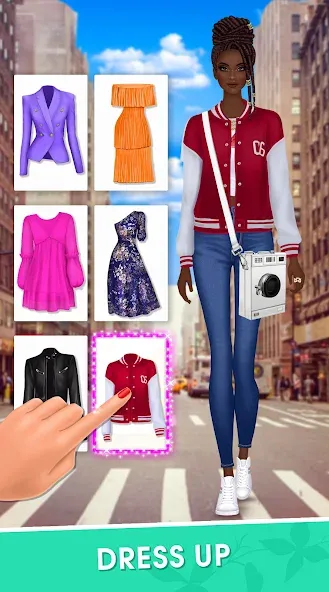 Fashion Triple Match: Dress Up (Фэшн Мердж)  [МОД Unlimited Money] Screenshot 3