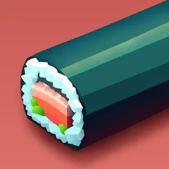 Взлом Sushi Roll 3D - Cooking ASMR (Суши Ролл 3D)  [МОД Unlimited Money] - последняя версия apk на Андроид