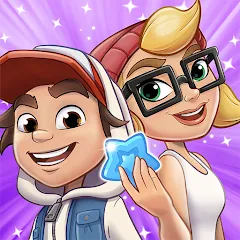 Взлом Subway Surfers Match (Сабвей Серферс Матч)  [МОД Меню] - полная версия apk на Андроид