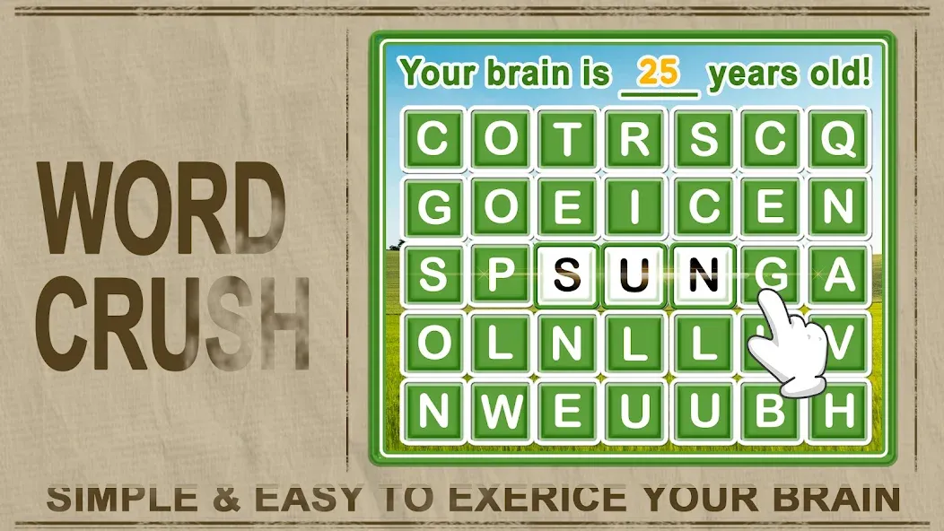 Word Crush - Fun Puzzle Game (Уорд Краш)  [МОД Unlocked] Screenshot 1