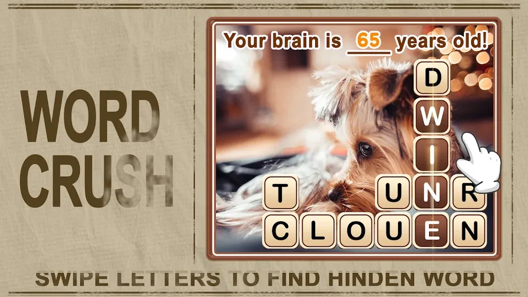 Word Crush - Fun Puzzle Game (Уорд Краш)  [МОД Unlocked] Screenshot 2