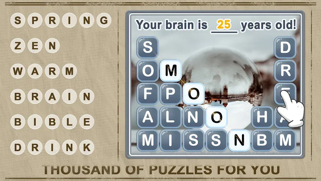 Word Crush - Fun Puzzle Game (Уорд Краш)  [МОД Unlocked] Screenshot 3