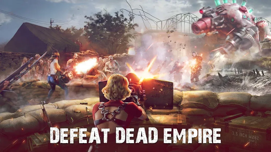 Dead Empire: Zombie War (Дед Эмпайр)  [МОД Бесконечные деньги] Screenshot 5