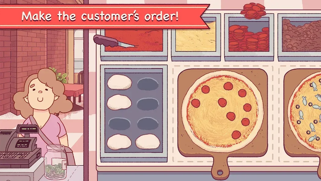 Good Pizza, Great Pizza  [МОД Много монет] Screenshot 2