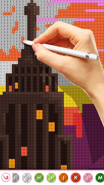 Cross Stitch Masters  [МОД Бесконечные монеты] Screenshot 4