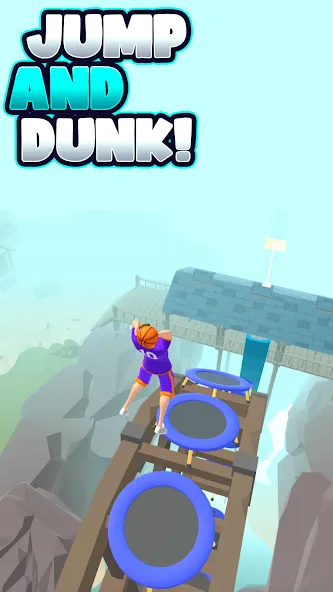 Hoop World: Flip Dunk Game 3D (Хуп Ворлд)  [МОД Бесконечные деньги] Screenshot 1