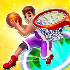 Взлом Hoop World: Flip Dunk Game 3D (Хуп Ворлд)  [МОД Бесконечные деньги] - последняя версия apk на Андроид