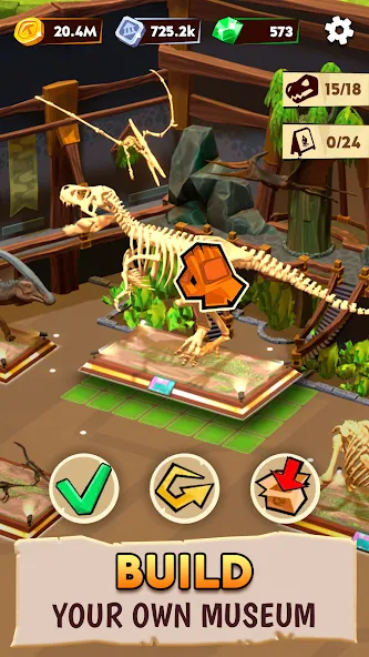 Dino Quest 2: Dinosaur Fossil (Дино Квест 2)  [МОД Бесконечные деньги] Screenshot 2