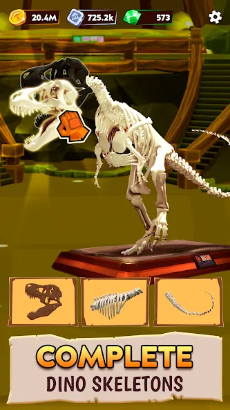 Dino Quest 2: Dinosaur Fossil (Дино Квест 2)  [МОД Бесконечные деньги] Screenshot 3