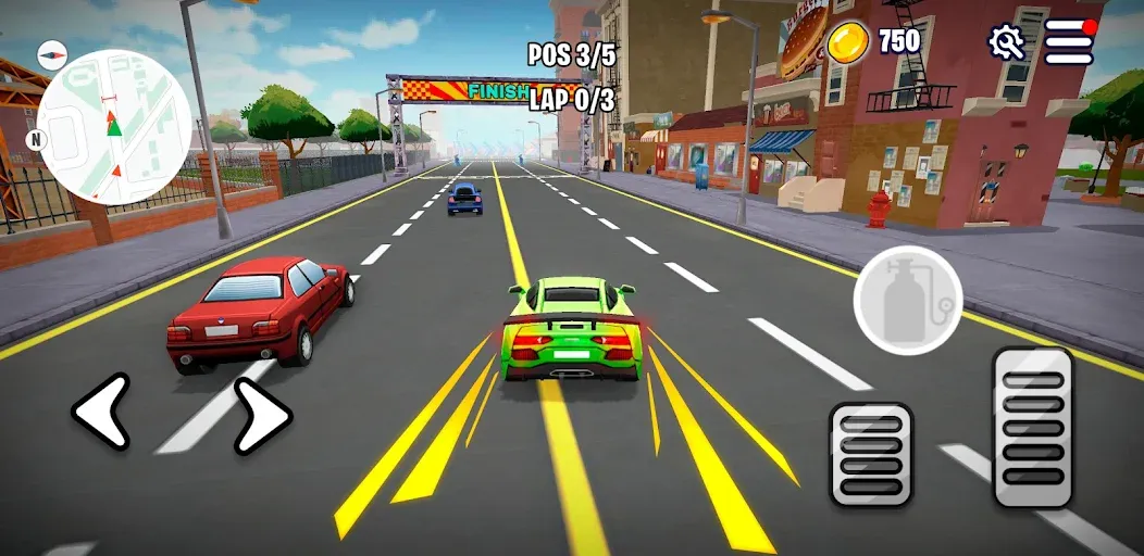 Rumble Racing: Car Drifting (Рамбл Рейсерс)  [МОД Много денег] Screenshot 1