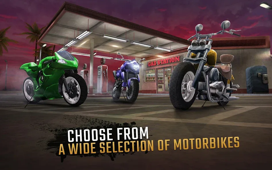 Moto Rider GO: Highway Traffic (Мото Райдер ГО)  [МОД Меню] Screenshot 2