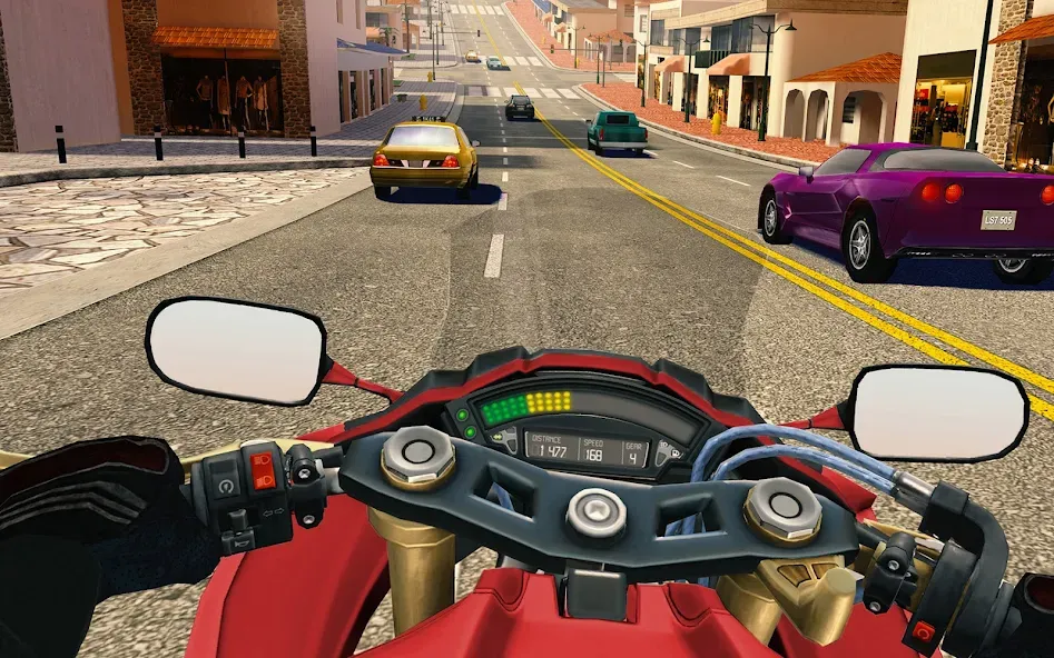 Moto Rider GO: Highway Traffic (Мото Райдер ГО)  [МОД Меню] Screenshot 3