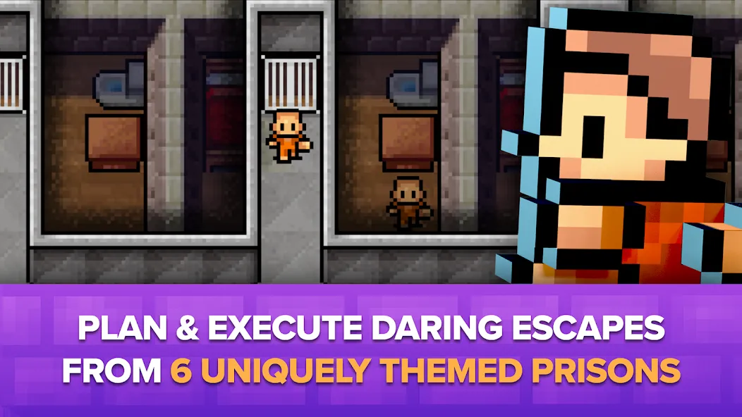 The Escapists: Prison Escape – (Зе Эскейпистс)  [МОД Много монет] Screenshot 2