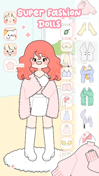 Lovely Doll : Dress Up Game (Лавли Долл)  [МОД Unlimited Money] Screenshot 1