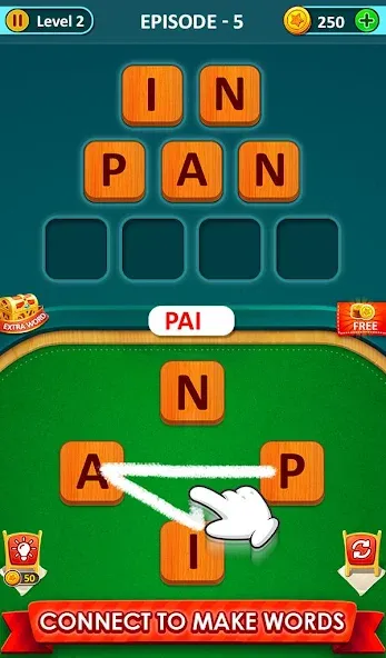 Word Game 2024 - Word Connect (Ворд Гейм 2023)  [МОД Unlimited Money] Screenshot 1