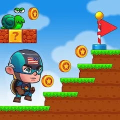 Взломанная Super Bill World-Fun Adventure (Супер Билл Мир)  [МОД Все открыто] - последняя версия apk на Андроид