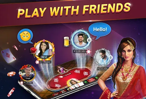 Teen Patti Gold, Rummy & Poker (Тин Патти Голд Кард Гейм)  [МОД Mega Pack] Screenshot 5