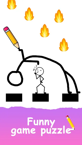 Save The Stick: Draw 2 Save (эйв Зе Стикман)  [МОД Unlocked] Screenshot 3