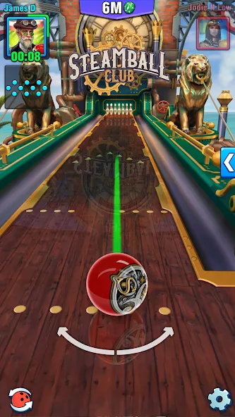 Bowling Crew — 3D bowling game  [МОД Меню] Screenshot 5