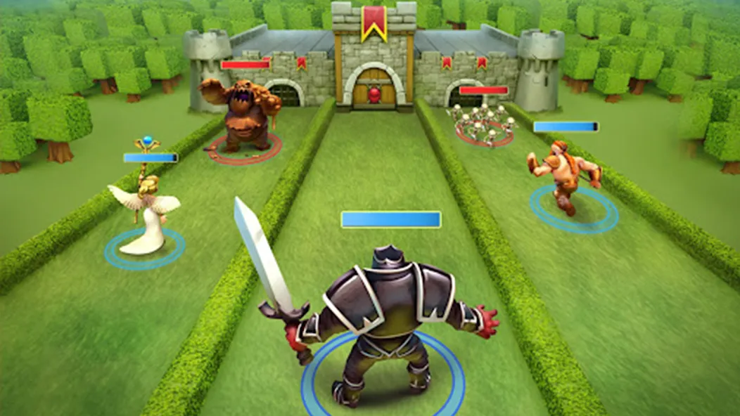 Castle Crush：Epic Battle  [МОД Unlimited Money] Screenshot 1