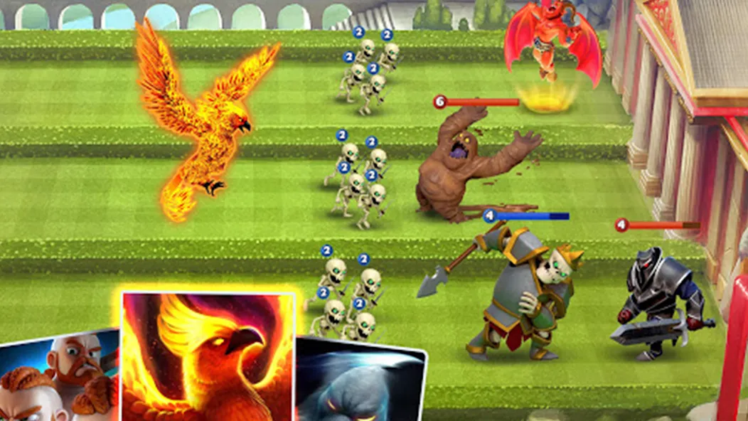 Castle Crush：Epic Battle  [МОД Unlimited Money] Screenshot 3