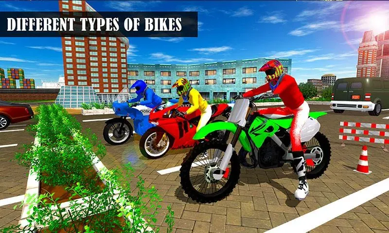 Bike Parking Moto Driving Game (Ларонг Парадахан нг Бисиклета)  [МОД Unlocked] Screenshot 2