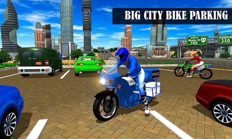 Bike Parking Moto Driving Game (Ларонг Парадахан нг Бисиклета)  [МОД Unlocked] Screenshot 3