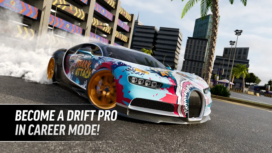 Drift Max Pro Car Racing Game (Дрифт Макс Про)  [МОД Много денег] Screenshot 1