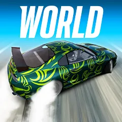 Взломанная Drift Max World - Racing Game (Дрифт Макс Ворлд)  [МОД Бесконечные деньги] - стабильная версия apk на Андроид