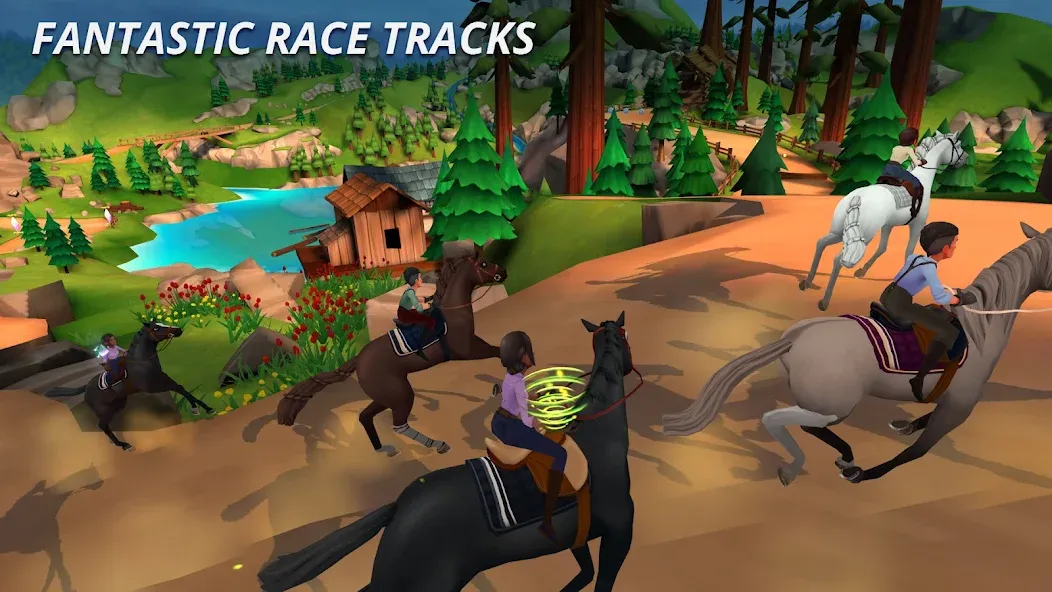 Wildshade: Fantasy Horse Races (Уайлдшейд)  [МОД Бесконечные деньги] Screenshot 1