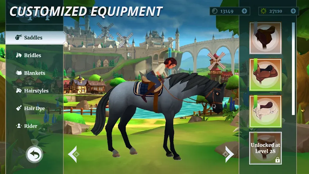 Wildshade: Fantasy Horse Races (Уайлдшейд)  [МОД Бесконечные деньги] Screenshot 5