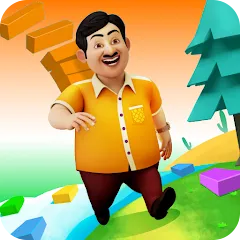 Взломанная Run Jetha Run | TMKOC Game  [МОД Бесконечные монеты] - полная версия apk на Андроид