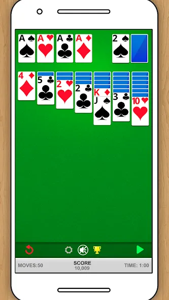 SOLITAIRE CLASSIC CARD GAME  [МОД Menu] Screenshot 1