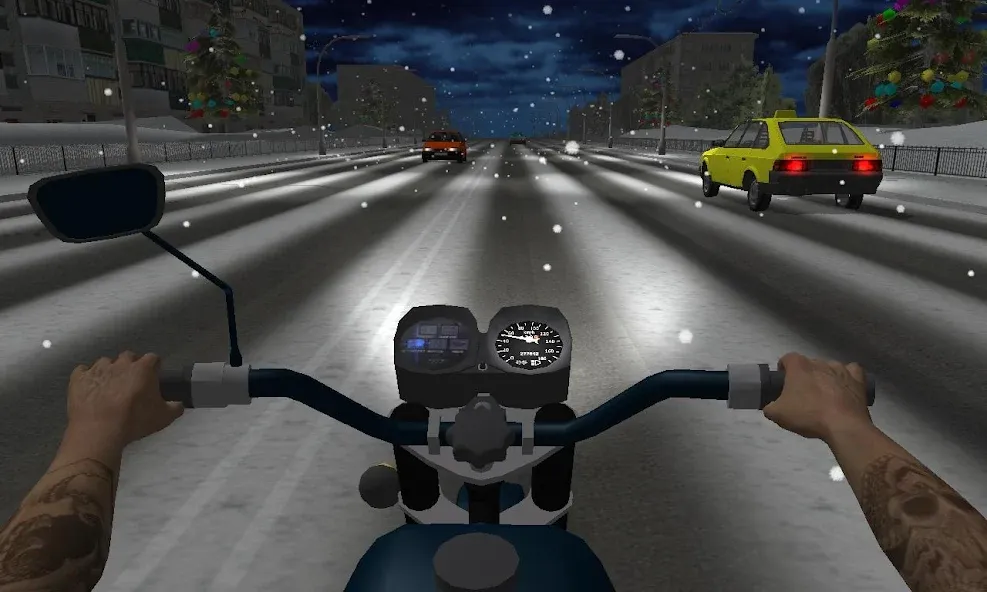 Russian Moto Traffic Rider 3D  [МОД Бесконечные деньги] Screenshot 5