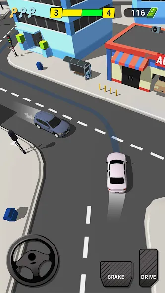 Pick Me Up 3D: Taxi Game (Пик Ми Ап 3Д)  [МОД Меню] Screenshot 3