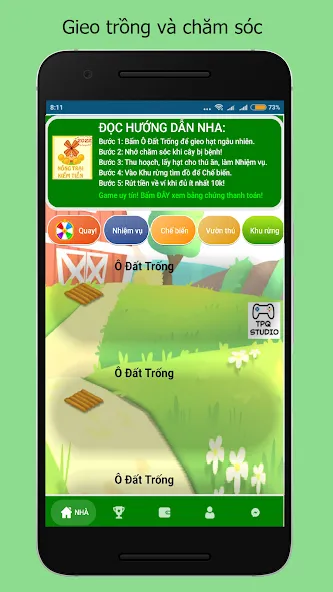 Nông Trại Kiếm Tiền Uy TínNhất  [МОД Menu] Screenshot 2