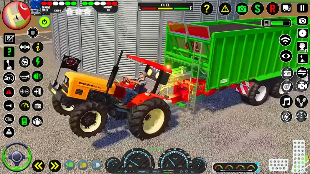 Tractor Farming Games 2023  [МОД Бесконечные деньги] Screenshot 4