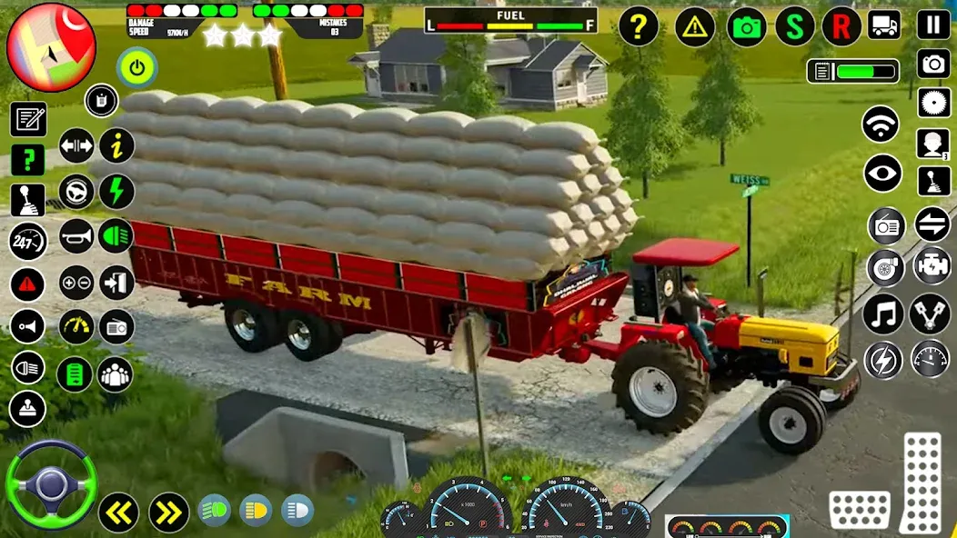 Tractor Farming Games 2023  [МОД Бесконечные деньги] Screenshot 5