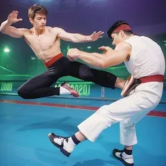 Взлом Kung Fu Karate Fight Game (Кунгфу карате бой оффлайн)  [МОД Все открыто] - полная версия apk на Андроид