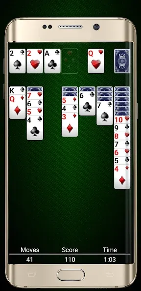 Solitaire Card Game  [МОД Бесконечные деньги] Screenshot 2