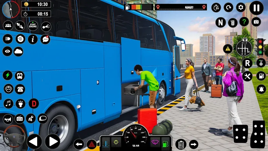 Coach Bus Games: Bus Simulator (Коуч Бас Геймс)  [МОД Menu] Screenshot 4