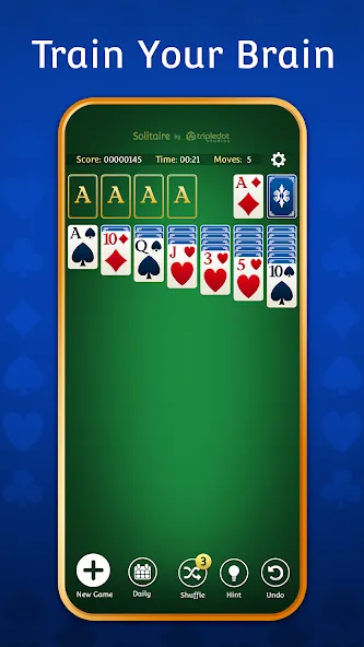 Solitaire: Classic Card Games  [МОД Много денег] Screenshot 1