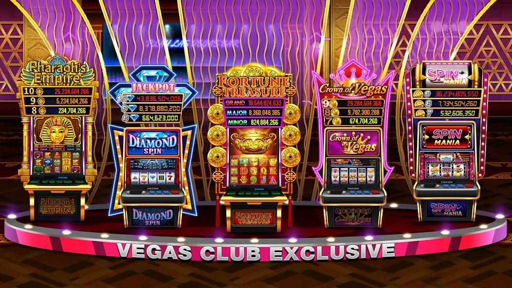 Play Las Vegas - Casino Slots (Плей Лас Вегас)  [МОД Все открыто] Screenshot 2